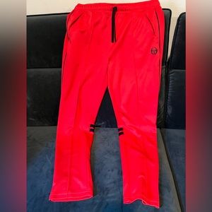 Sergio Tacchini Red Track Joggers Size XL